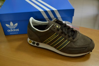 adidas la trainer pelle marrone adidas la trainer pelle marrone